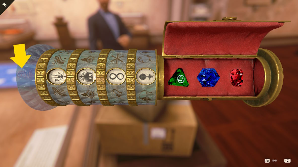 Beating the main artifact puzzle in Nancy Drew: Mystery of the Seven Keys