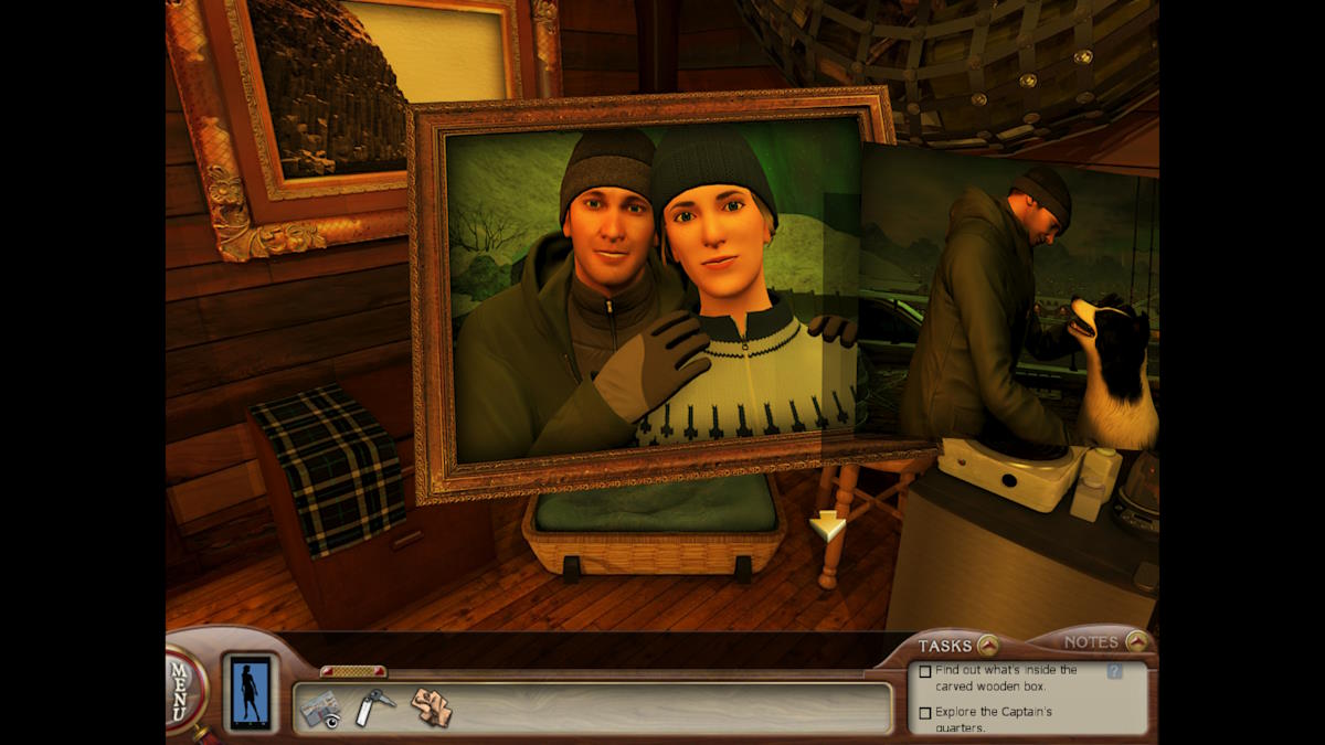 A photo of Magnus and Elisabet in Nancy Drew: Sea Of Darkness