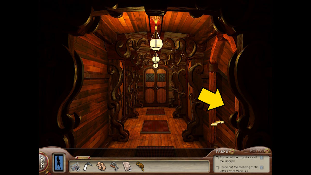 Finding the hold entrance in Nancy Drew: Sea Of Darkness