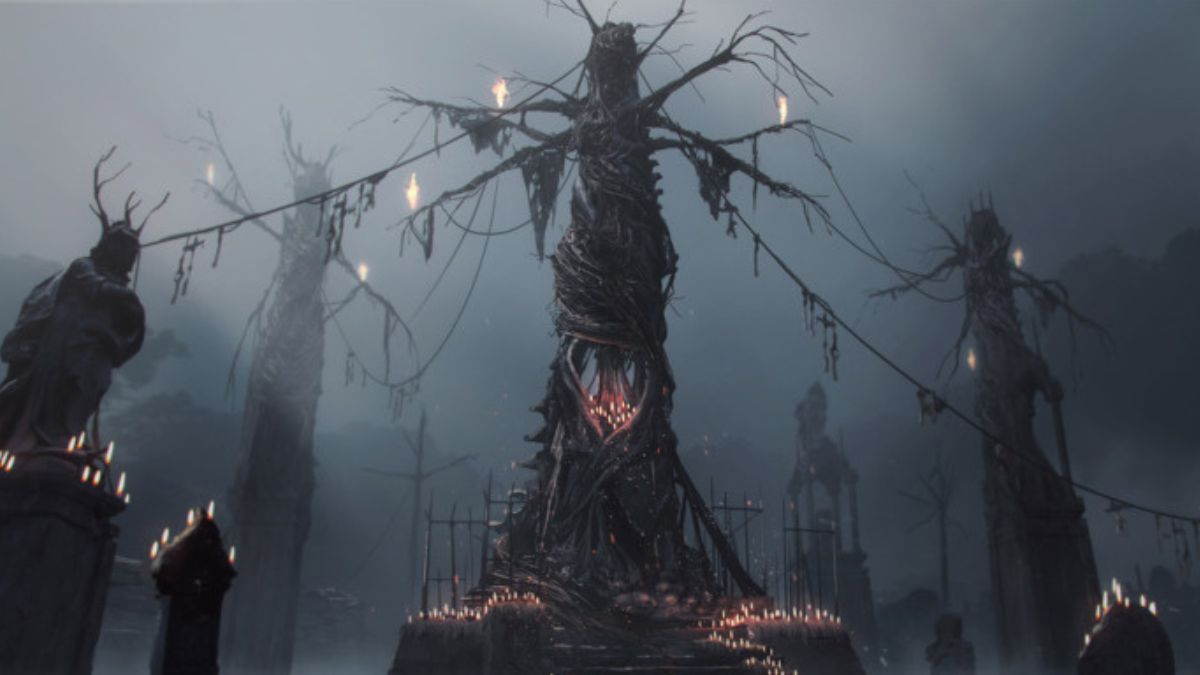 Graveyard concept art in the PvE shooter Project T