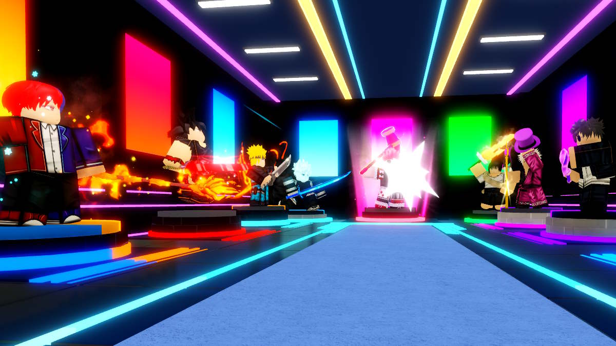 Entering the champions hall in Roblox Death Ball