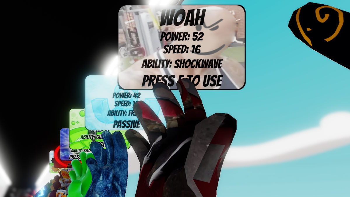 Buying woah Glove  in Roblox Slap Battles