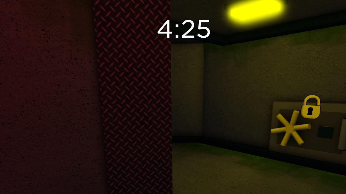 Inside the bunker in Roblox Spider