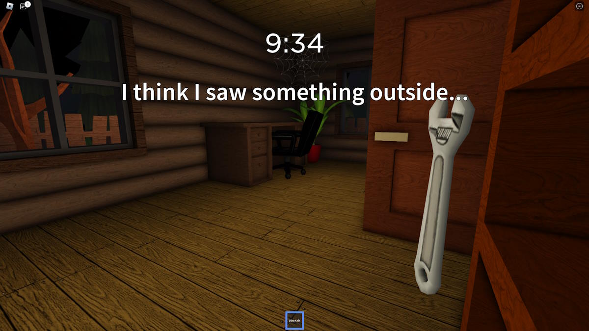 Finding the wrench in Roblox Spider
