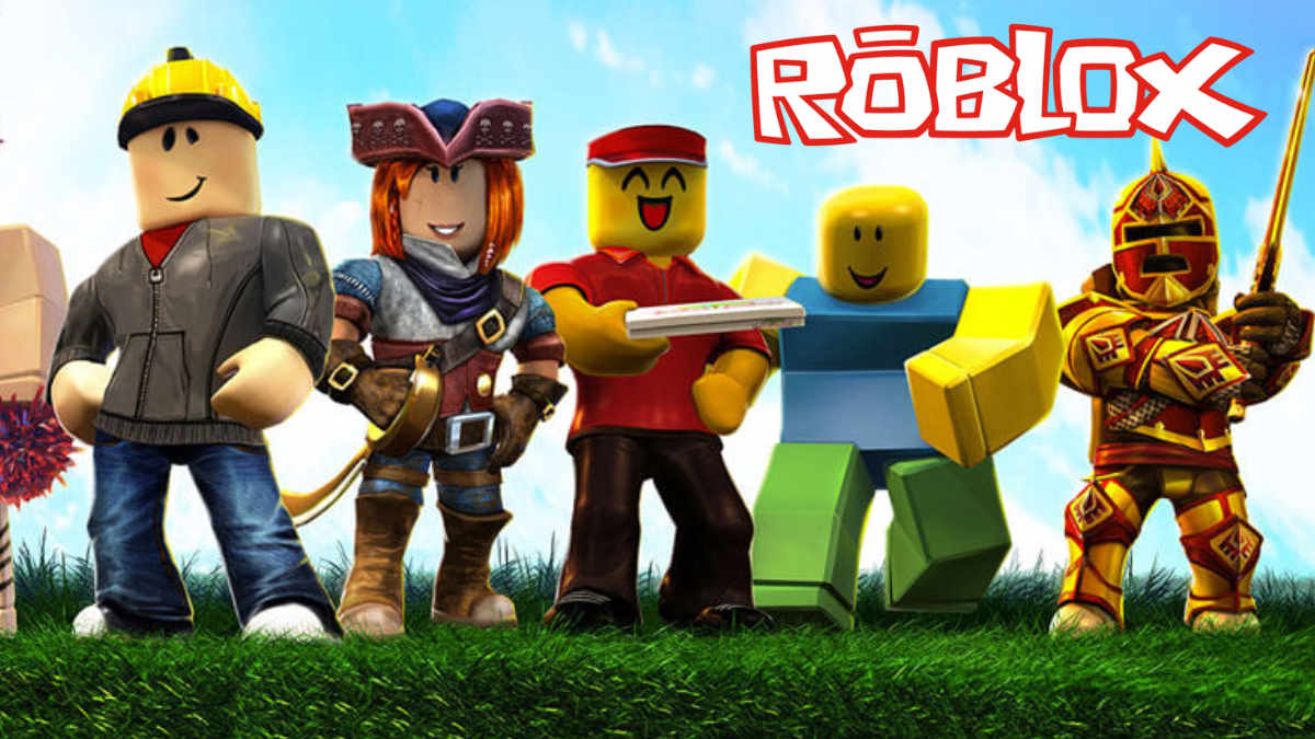 Roblox characters posing for the Roblox The Classic OG event