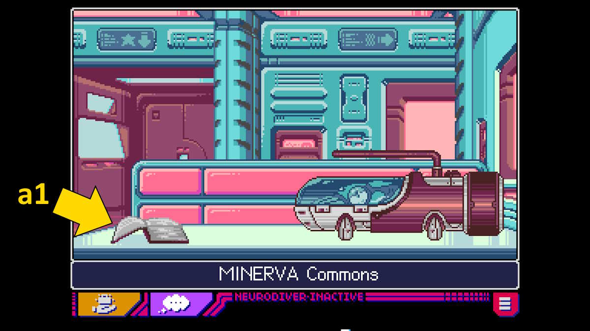 Reading the manual in Read Only Memories: Neurodiver