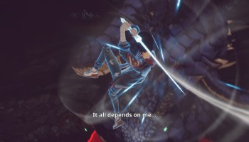 One of Jinwoo's special moves in Solo Leveling ARISE.