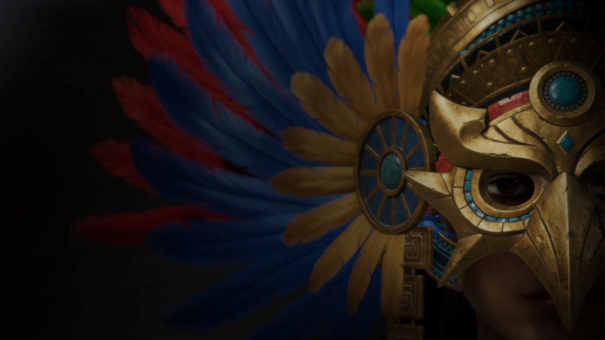 A mask being work in Soulmask