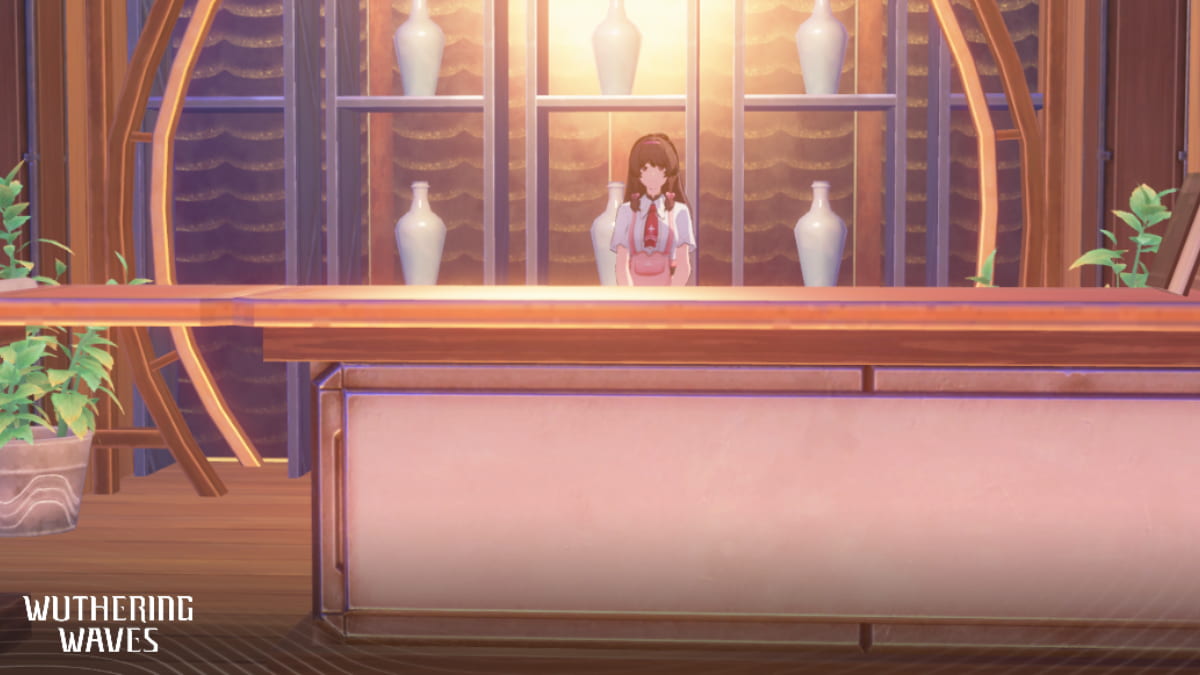 Wuthering Waves souvenir shop storefront