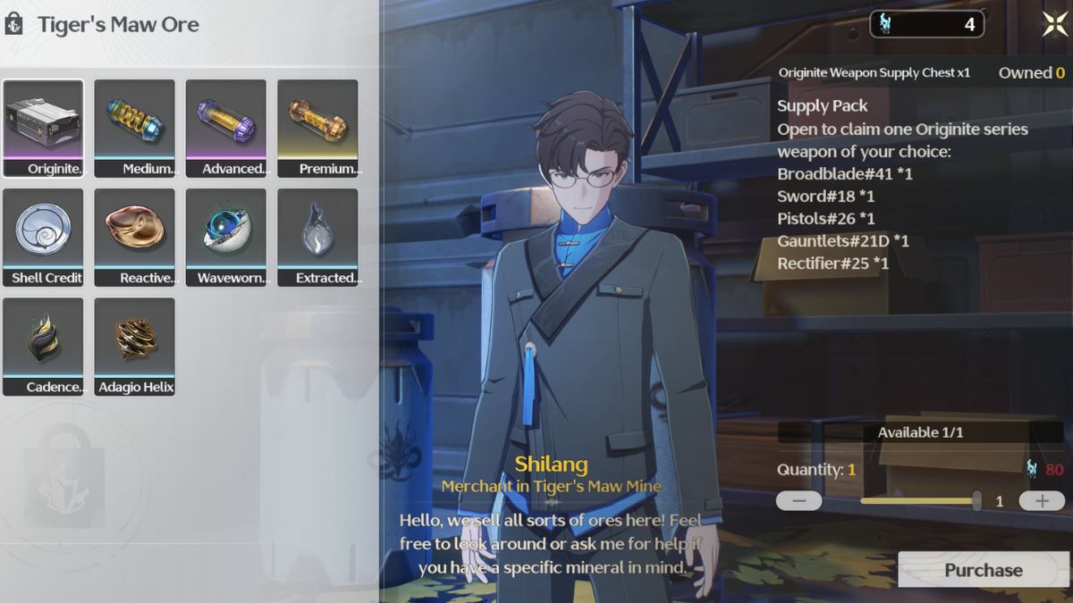 How to get a free 4star Weapon Selector in Wuthering Waves Pro Game