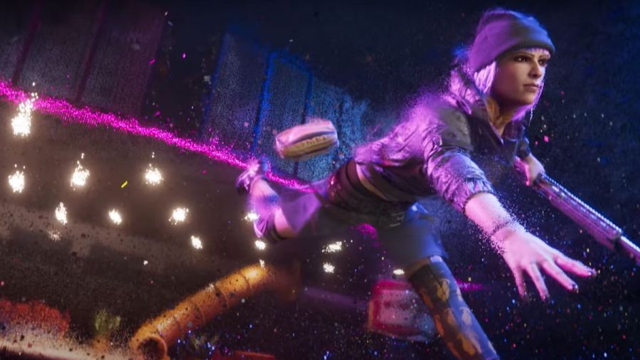 Xdefiant Dedsec Gia in battle