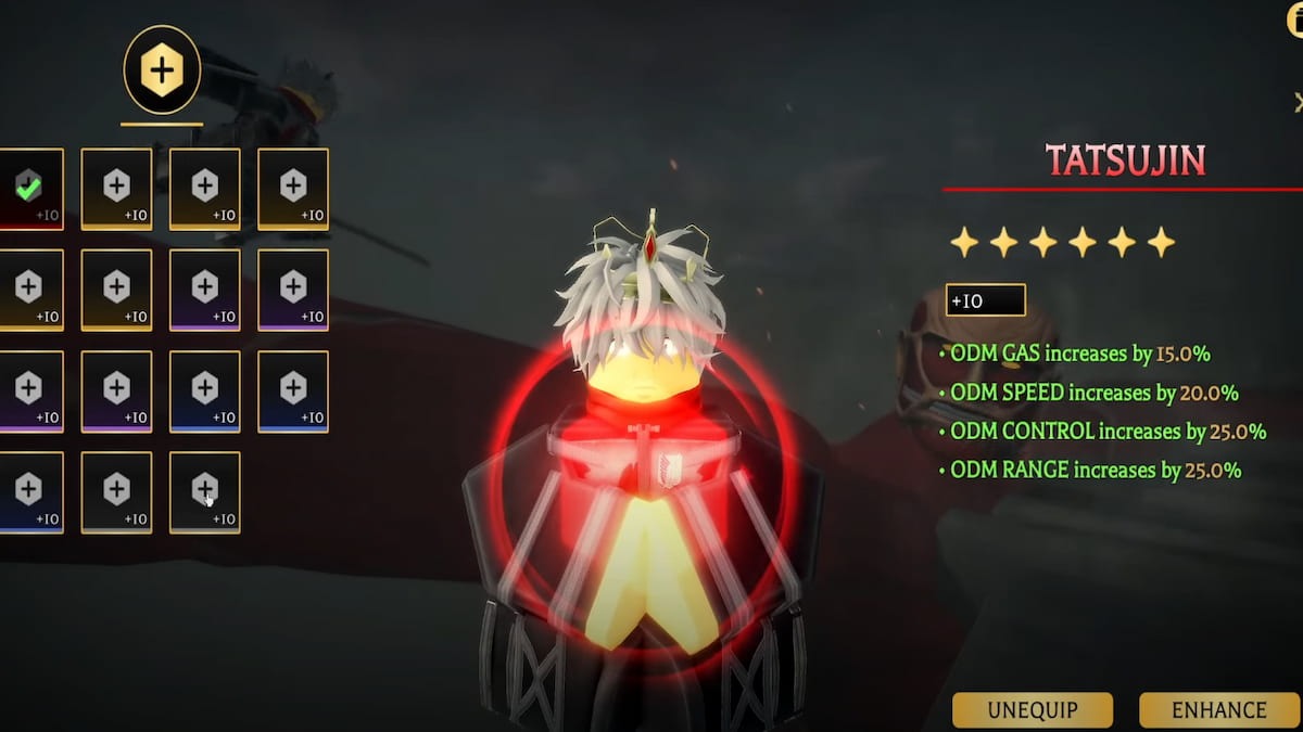 All Perk bonuses and stats in Attack on Titan Revolution - Roblox - Pro ...