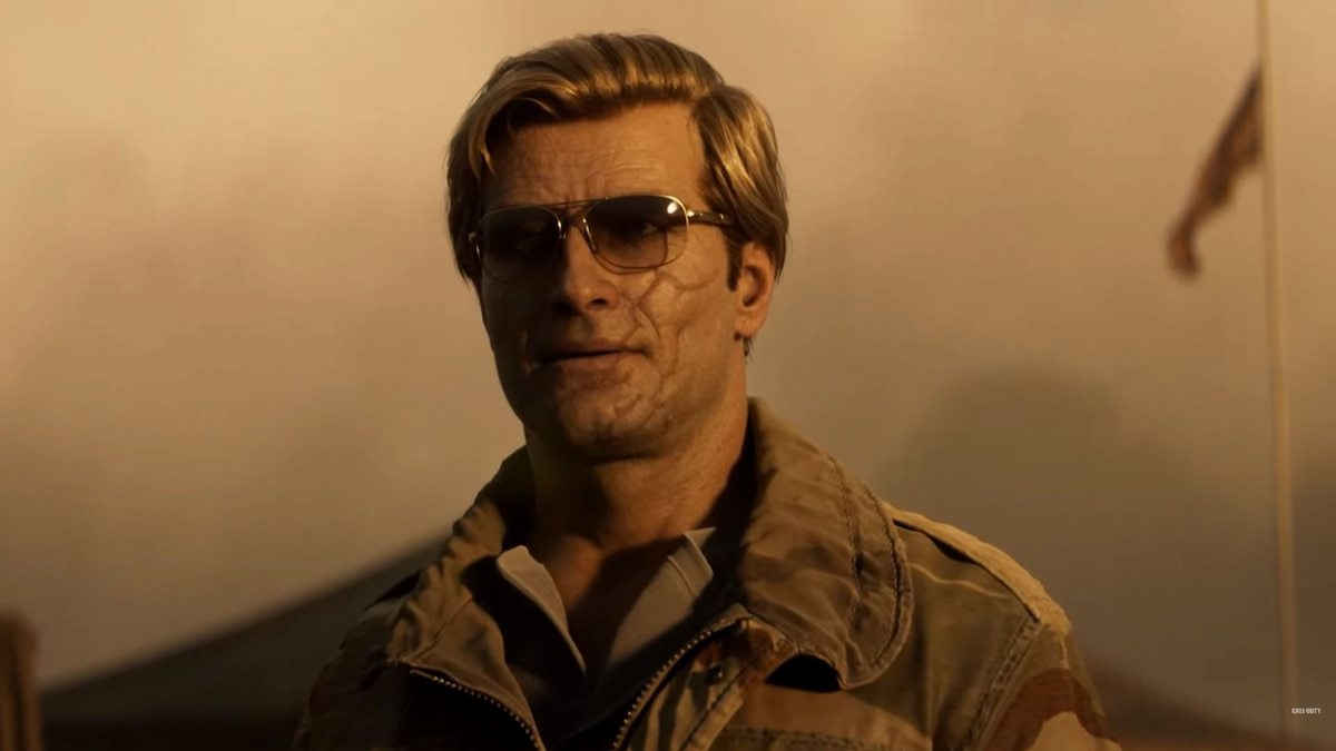 Agent Russel Addler in the Black Ops 6 Reveal Trailer