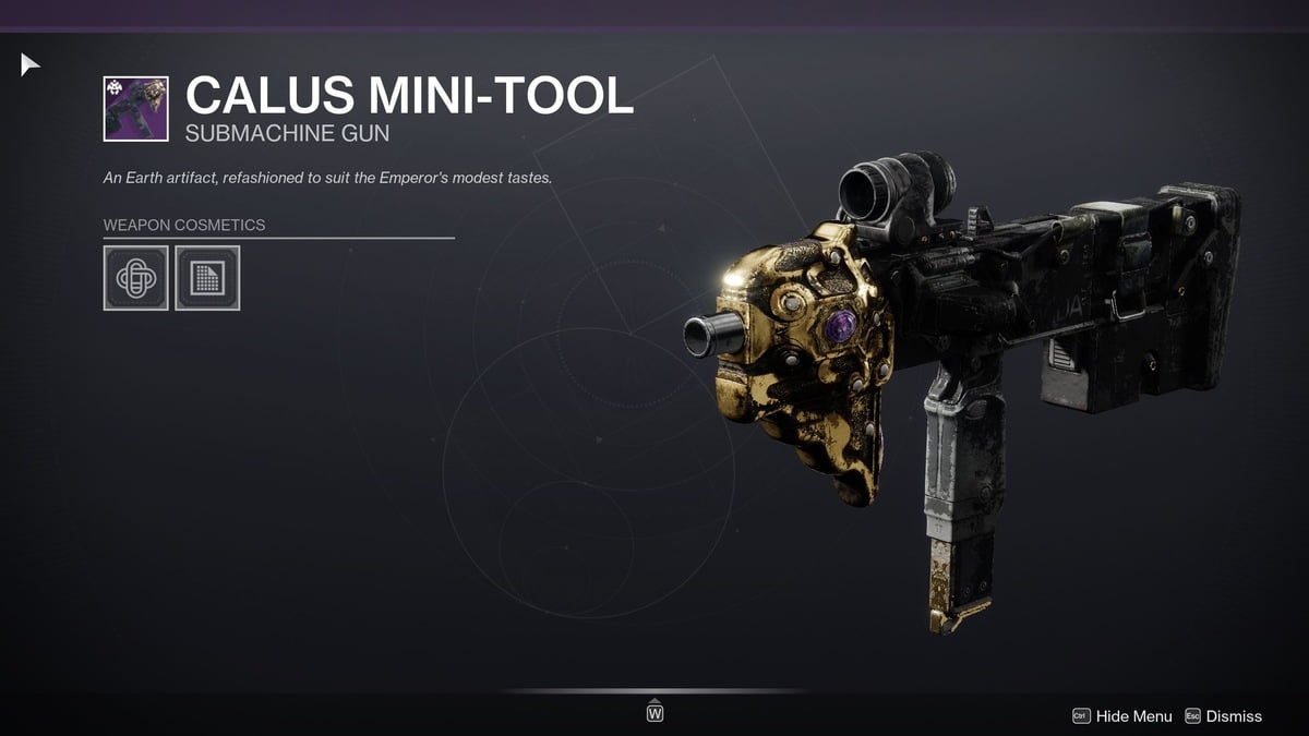 Calus Mini-Tool SMG in Destiny 2