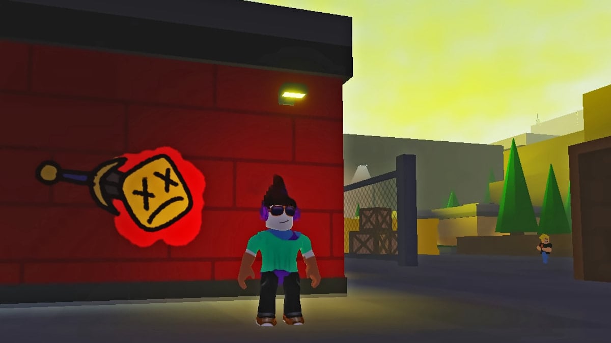 Roblox Chaos Town gameplay screenshot.