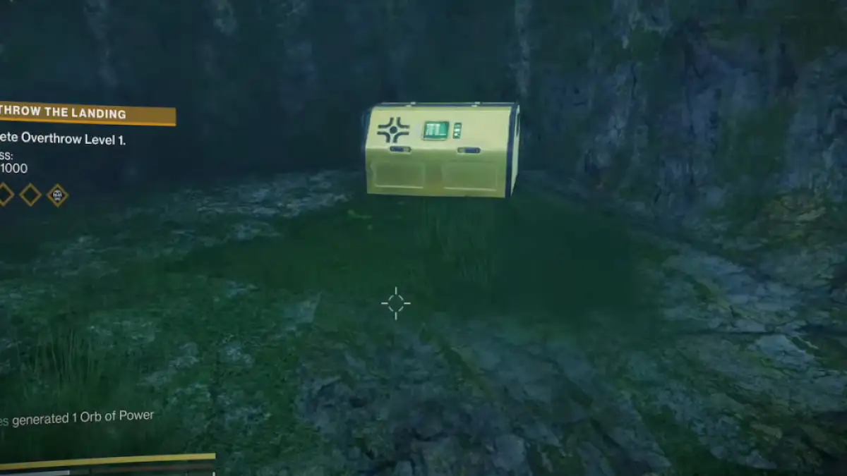Treasure chest in Destiny 2