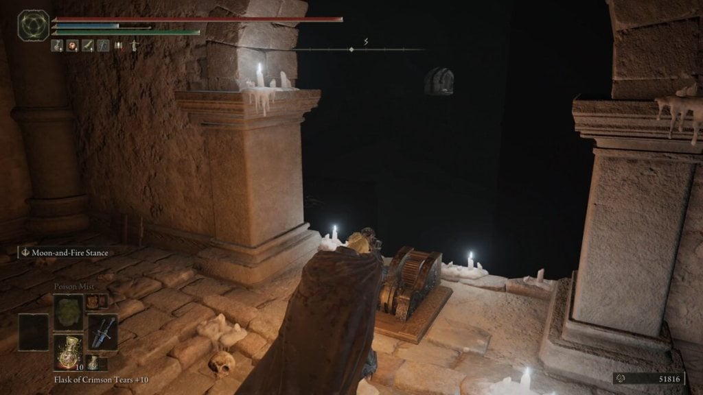Darklight Catacombs lever to turn on the lights 2 in Shadow of the Erdtree
