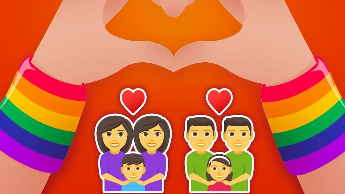 An LGBTQ family in BitLife