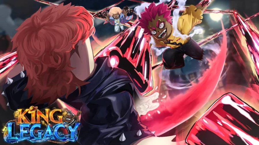 Two players fighting in King Legacy
