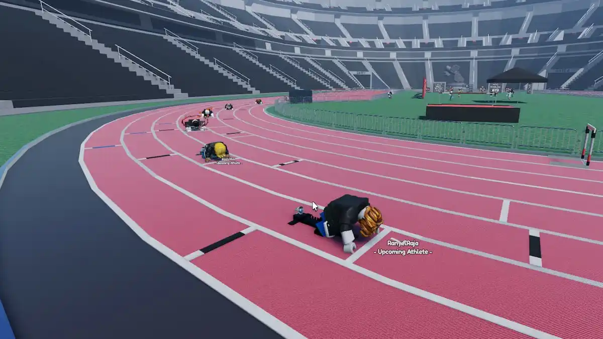 Track field infinite controls pc xbox ps5 and mobile roblox