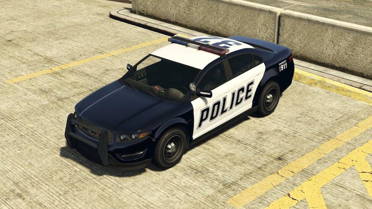 Police Car in GTA Online