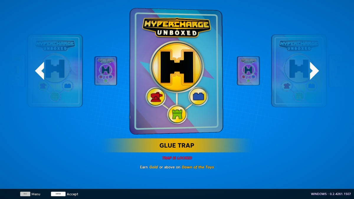 Glue Trap card in Hypercharge Unboxed