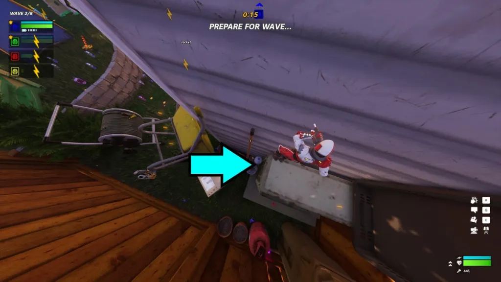 Location of Bobblehead 2 in Hypercharge Unboxed Garden of Evil