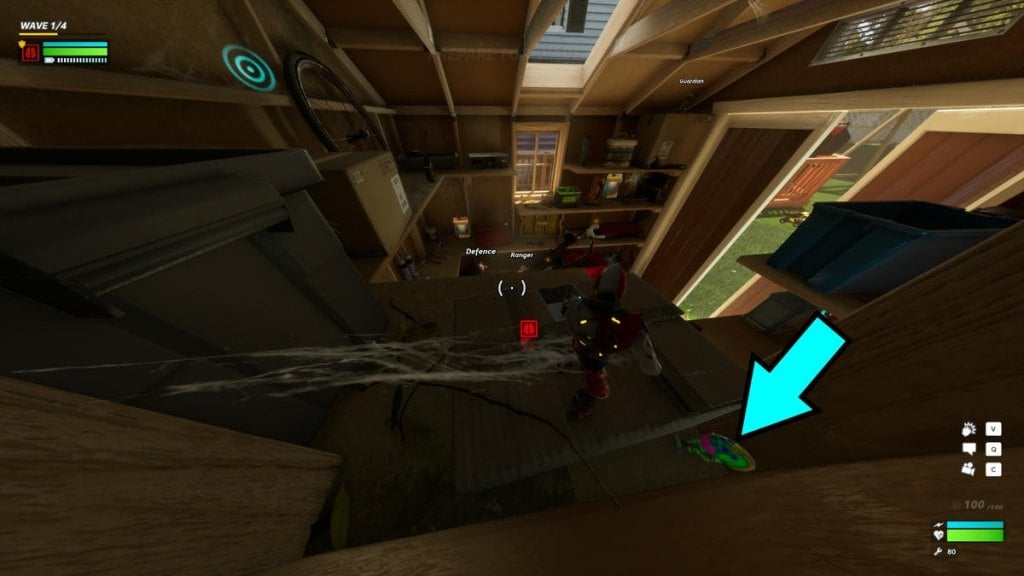 Location of Bobblehead 2 in Hypercharge Unboxed Shed of the Dead