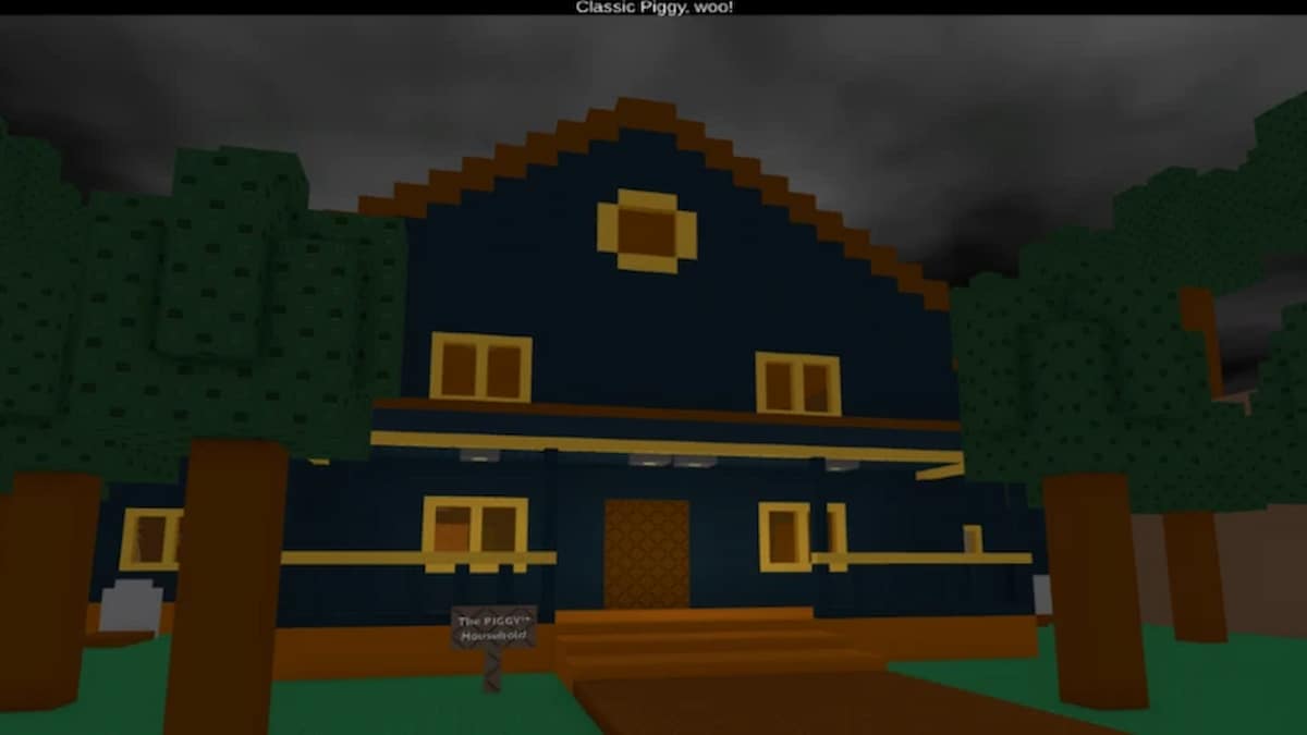 The Haunted house in Piggy Household