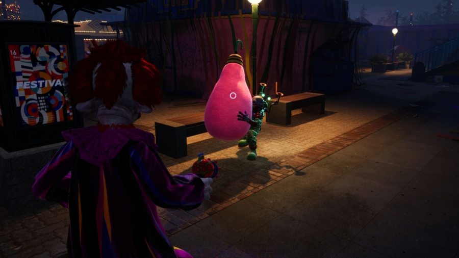 A lackey helping in Killer Klowns from Outer Space