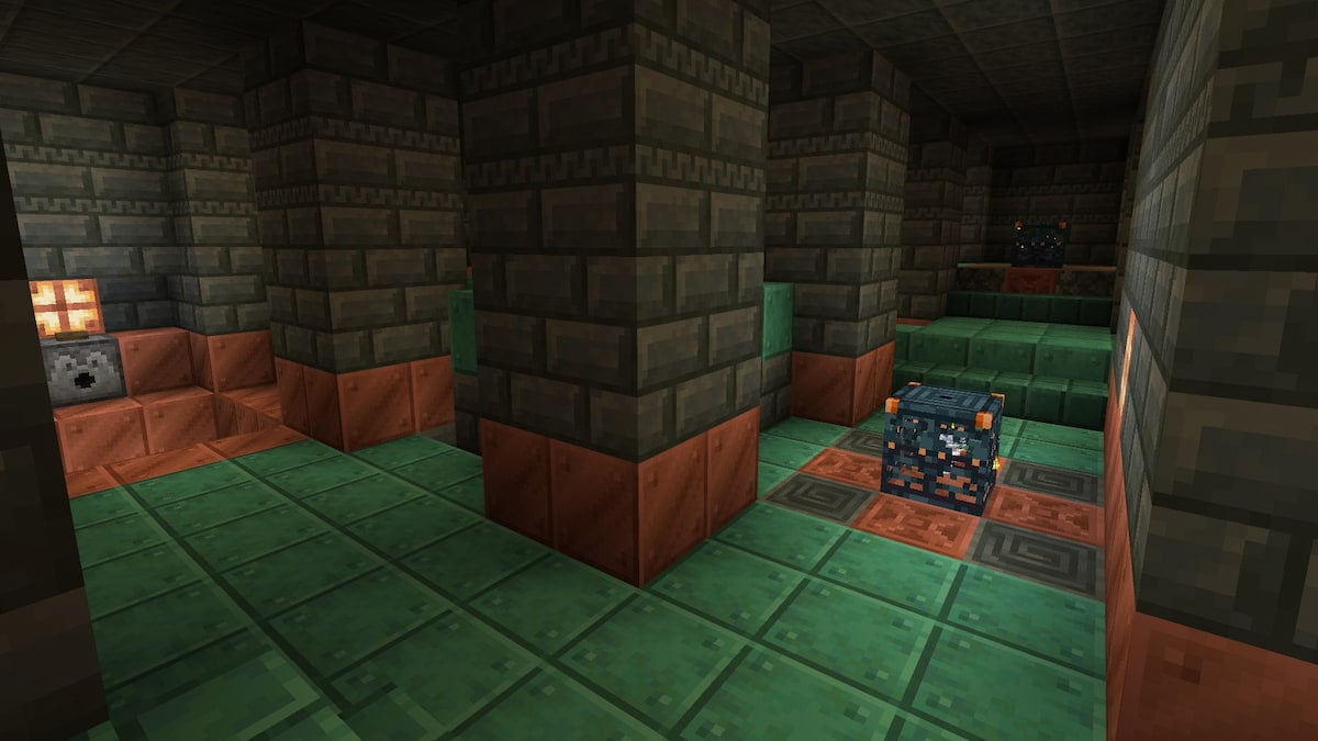 Two Trial Spawners in a Trial Chamber structure
