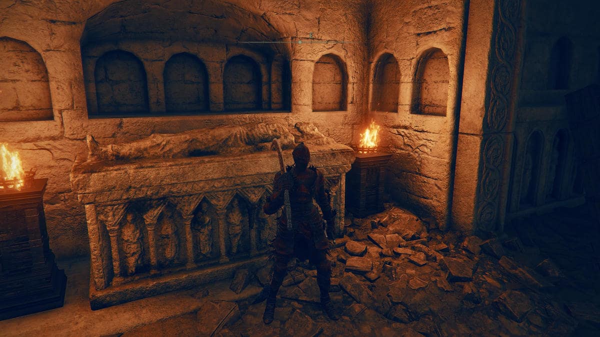 How to get Rakshasa's Great Katana & Armour Set (Map) in Elden Ring