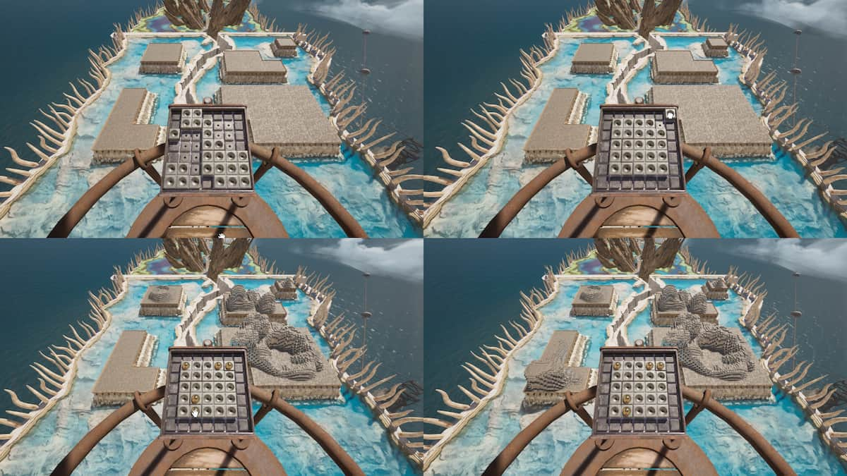 The Survey Island balcony in Riven.