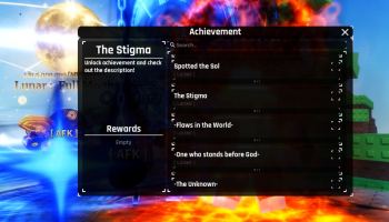 Sol's RNG Era 8 achievements list