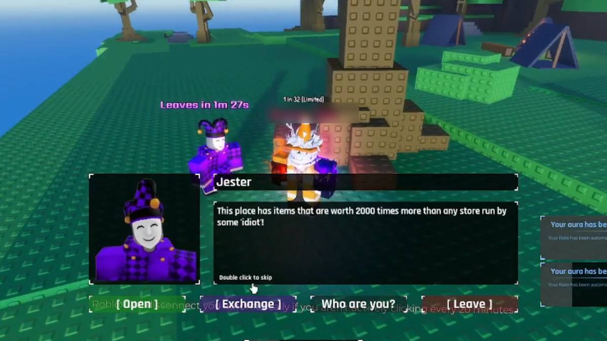 Sol’s RNG Merchant Jester conversation