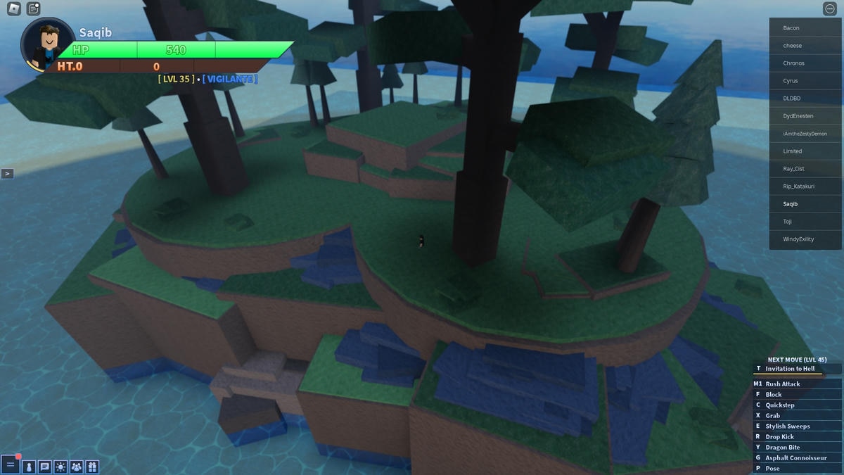 The island where Empress of Love Spawns in A Universal Time