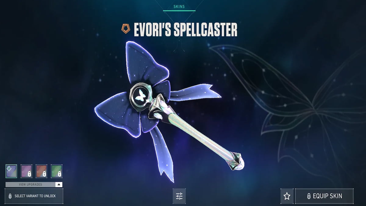 The Evori SpellCaster Knife in Valorant