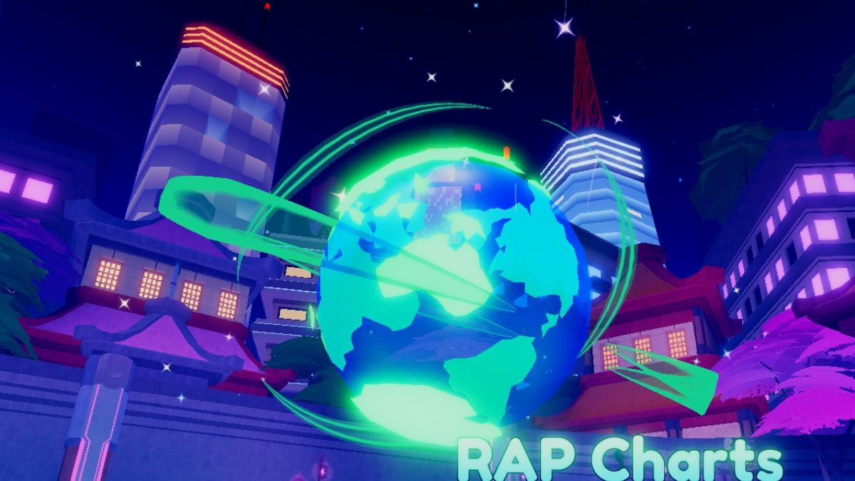 RAP Charts trade location in Anime Defenders