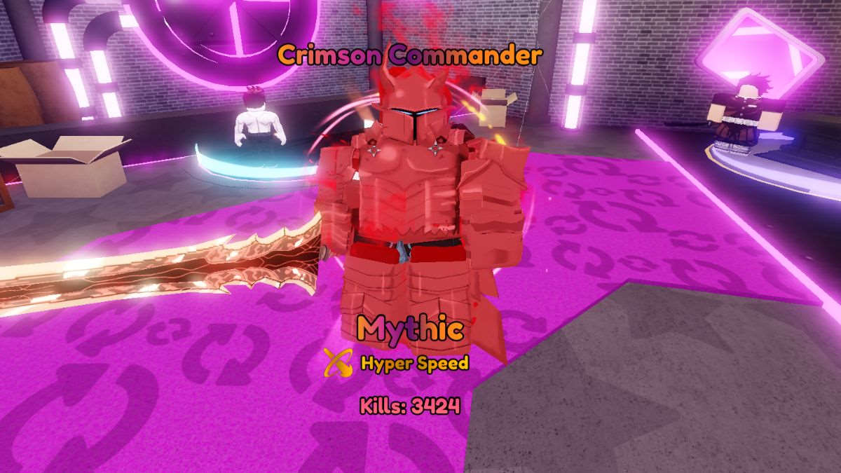 Crimson Commander Mythic in Anime Last Stand