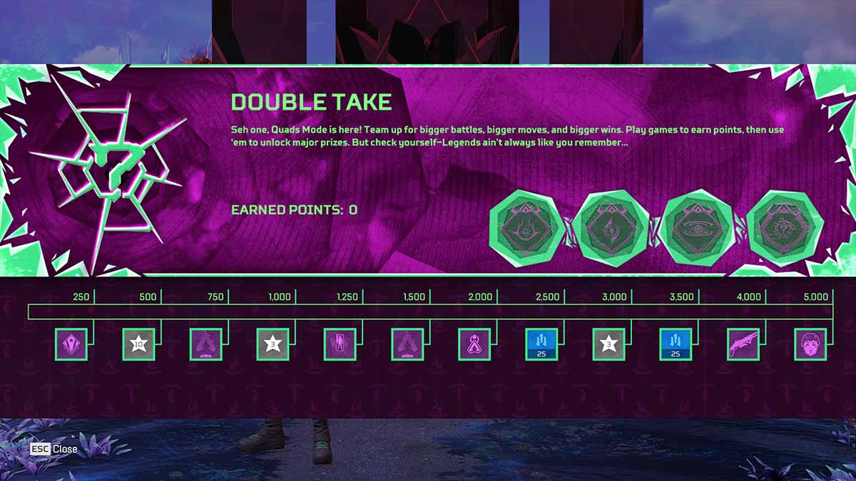 Apex Legends Double Take collection event prize tracker