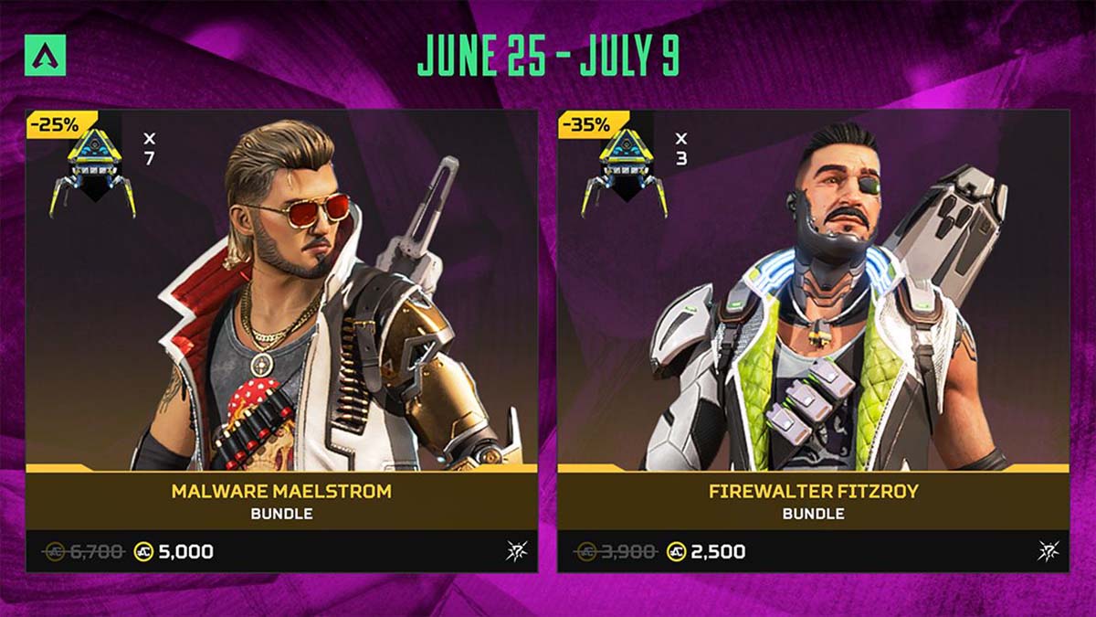 Apex Legends Double Take event store bundles