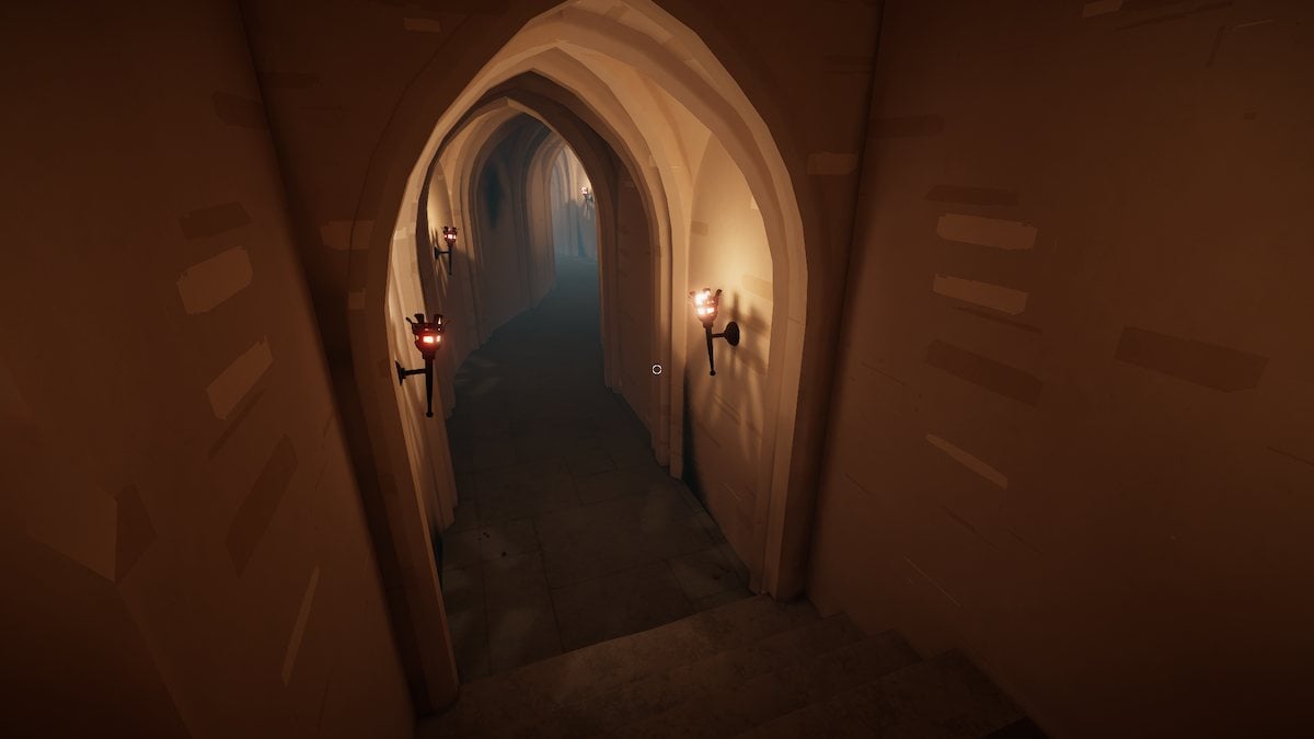 Hidden passage from the pantry in Botany Manor. 
