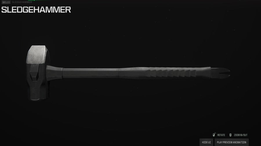 Call of Duty MW3 Sledgehammer Melee