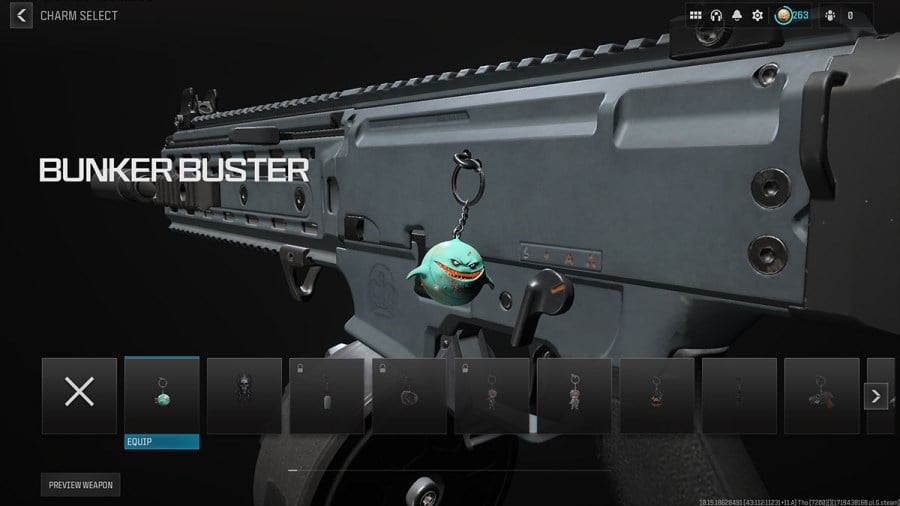 Buster charm in Call of Duty Warzone