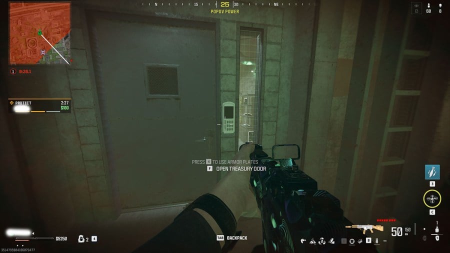 Call of Duty Warzone Bunker 13 vault door