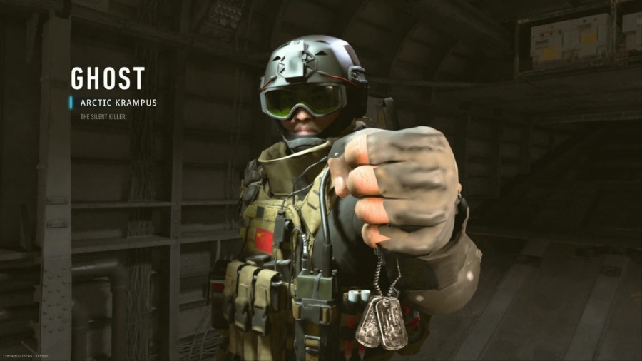Call of Duty Warzone Ghost winning title