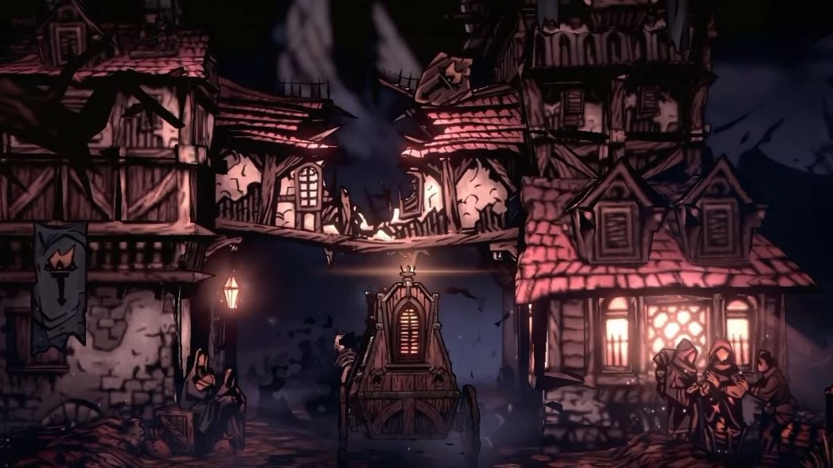 Darkest Dungeon 2 tavern in Nintendo Switch version