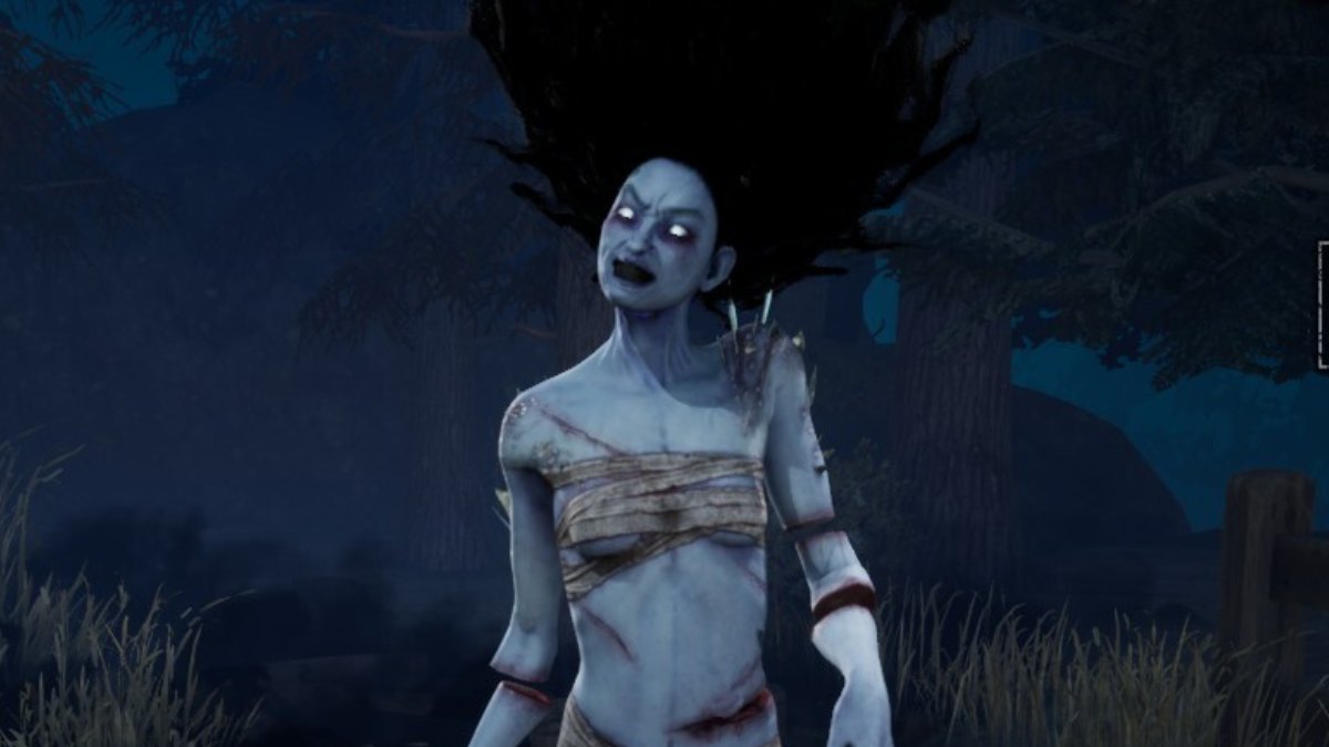 Spirit standing in the lobby of Dead by Daylight