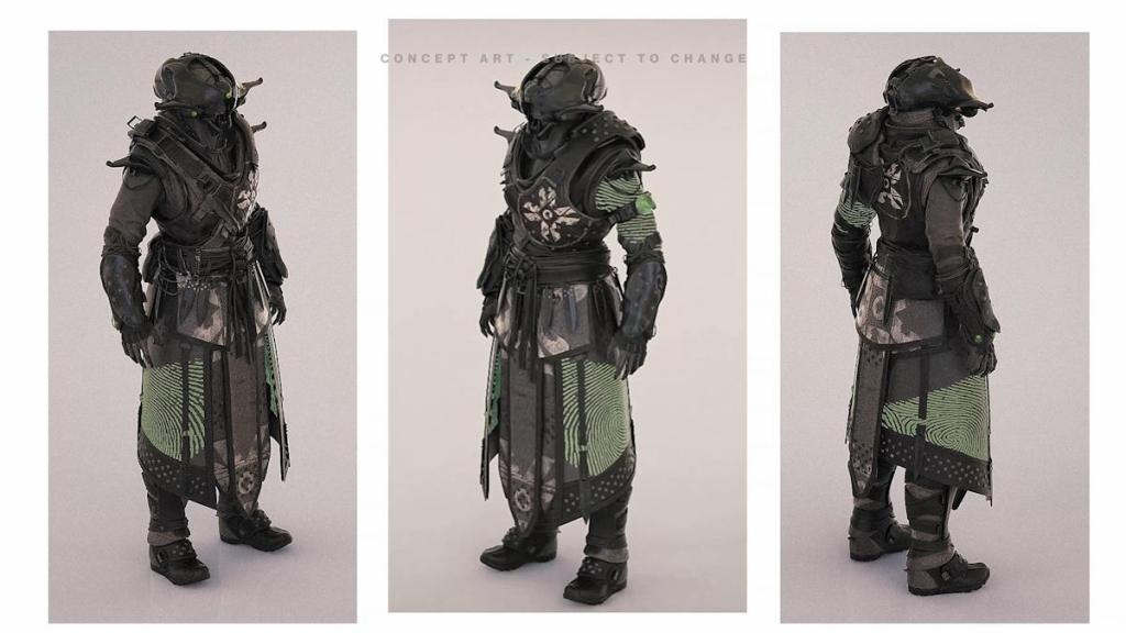 Armor concept for Heresy in Destiny 2.