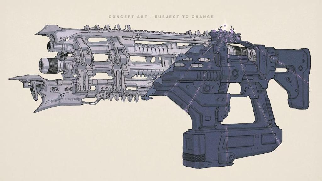 Fusion rifle concept for Heresy in Destiny 2.